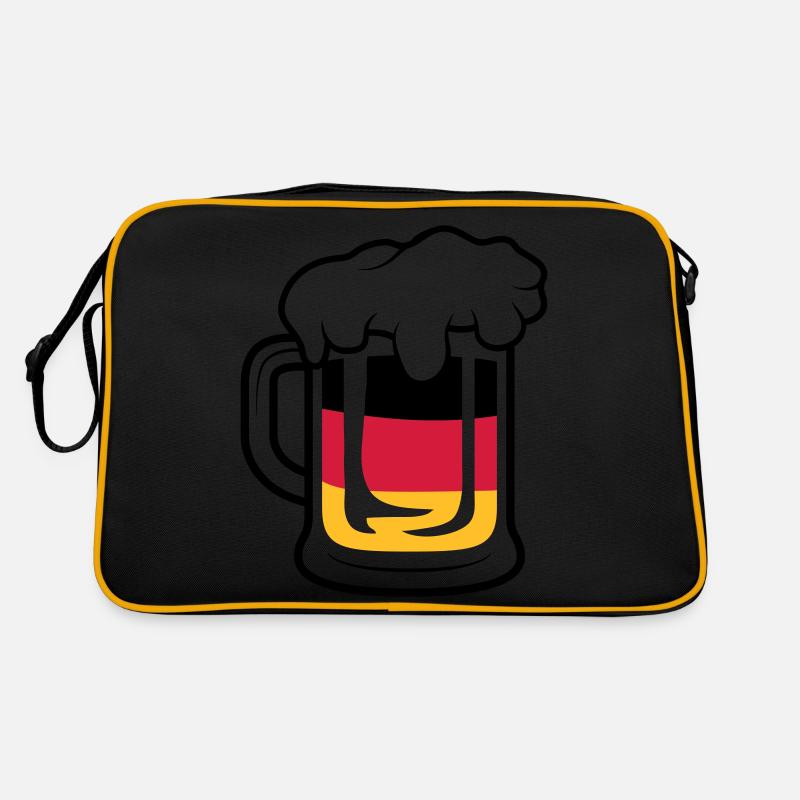 Deutschland Maßkrug Retro Tasche