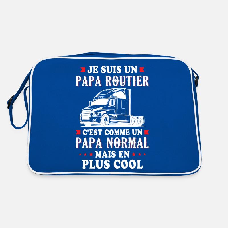 Je Suis Un Papa Routier C'est Comme Un Papa Sac Retro