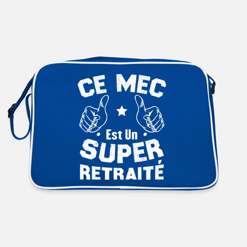 Ce mec est un super retraité Sac Retro