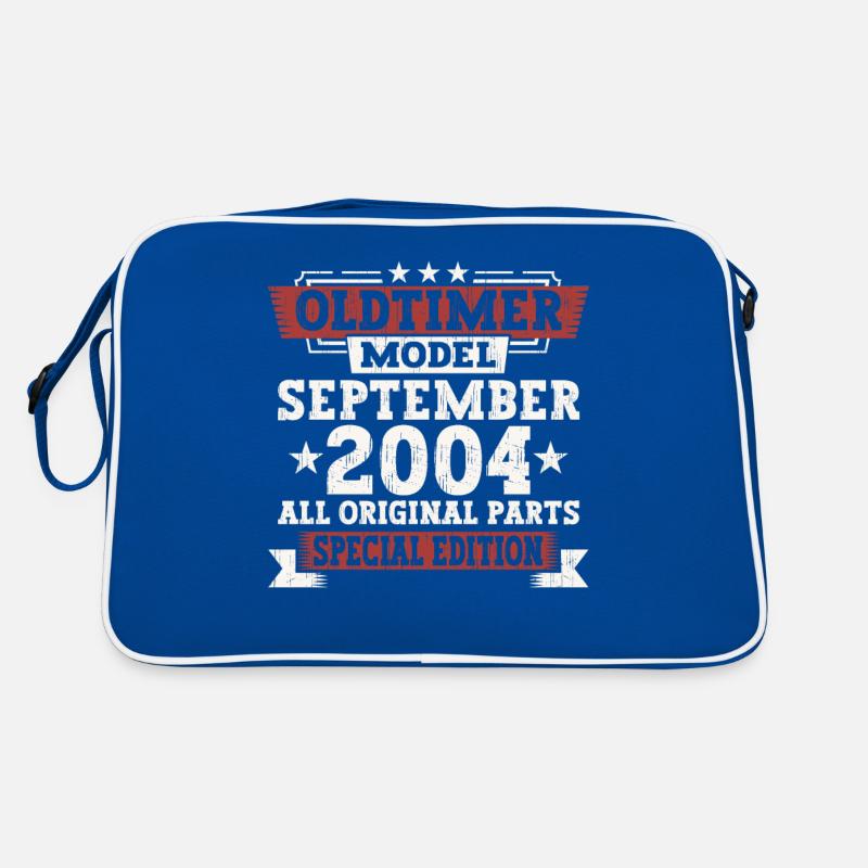 Oldtimer September 2004 18. Geburtstag Geschenk Retro Tasche
