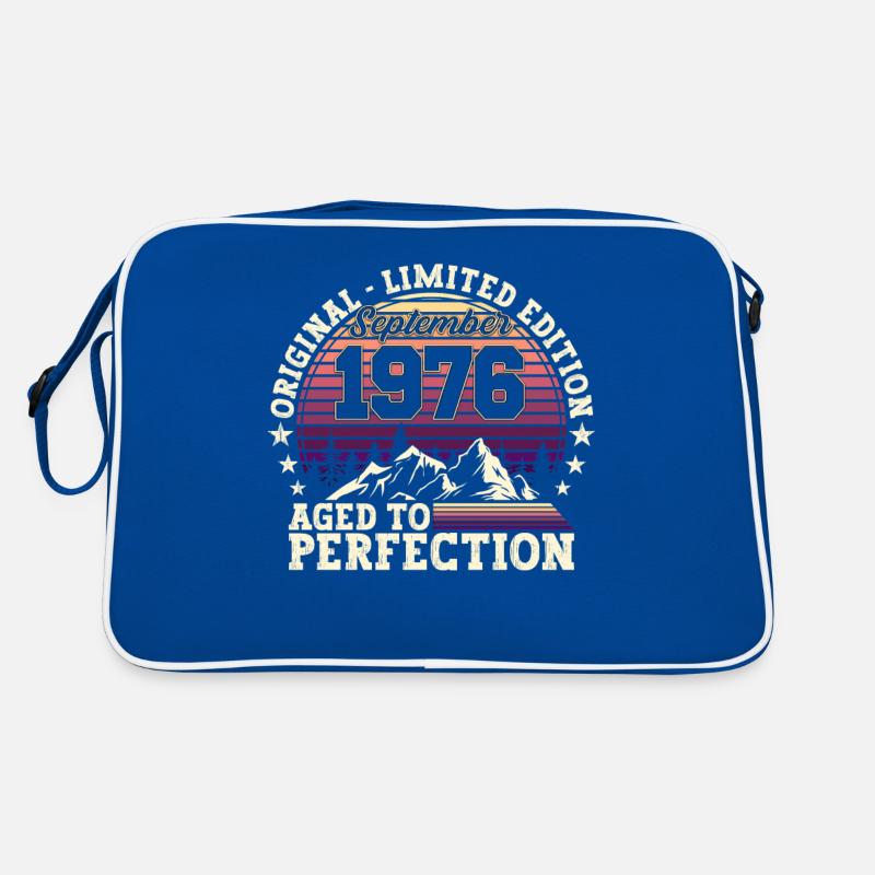 Original Septembre 1976 46th Birthday Gift Sac Retro