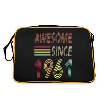 Génial depuis 2016 - Sac Retro - noir/or - Dos