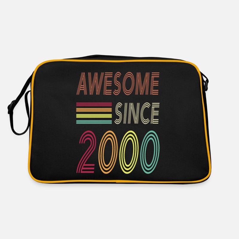 Awesome since 2000 Retro Tasche