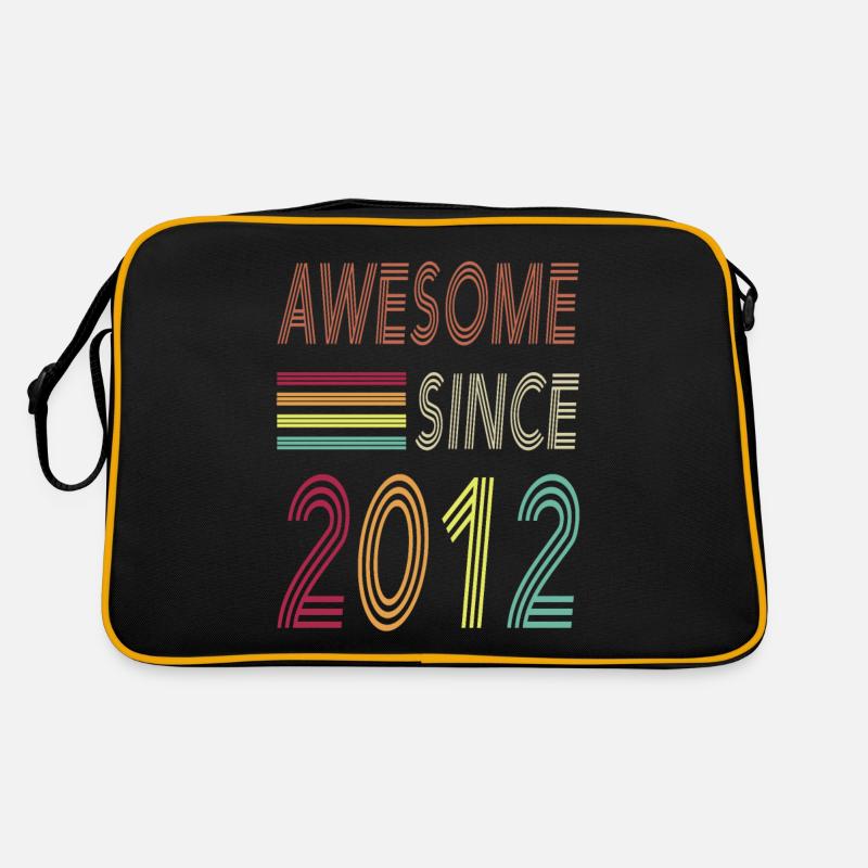 Awesome since 2012 Retro Tasche