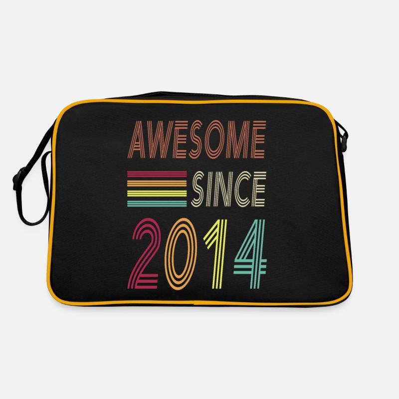 Awesome since 2014 Retro Tasche
