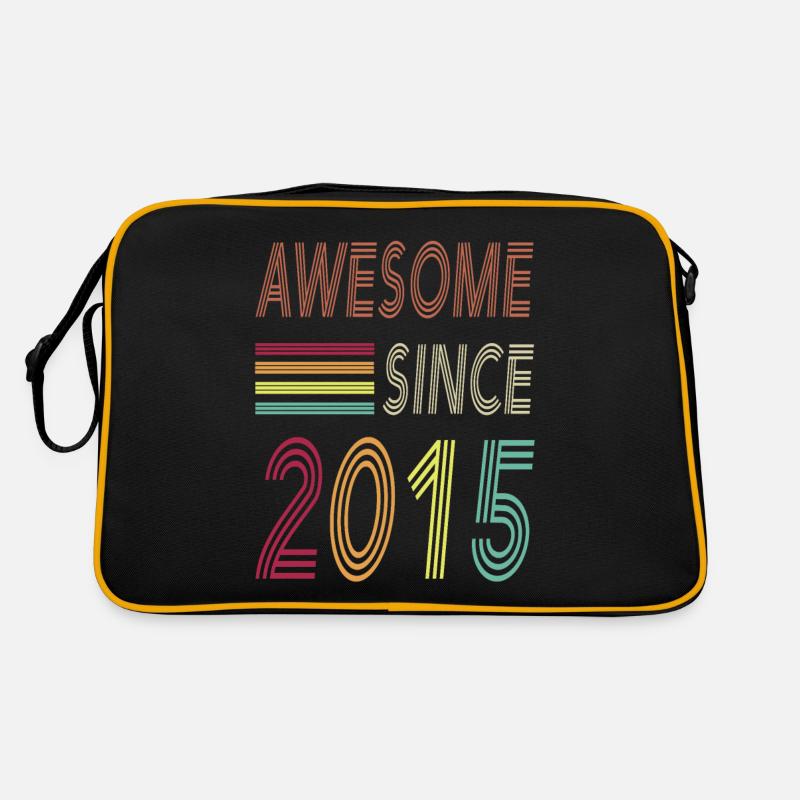 Awesome since 2015 Retro Tasche