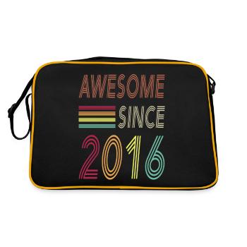 Génial depuis 2016 - Sac Retro - noir/or - Dos