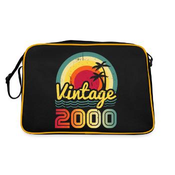 2000 - Sac Retro - noir/or - Dos