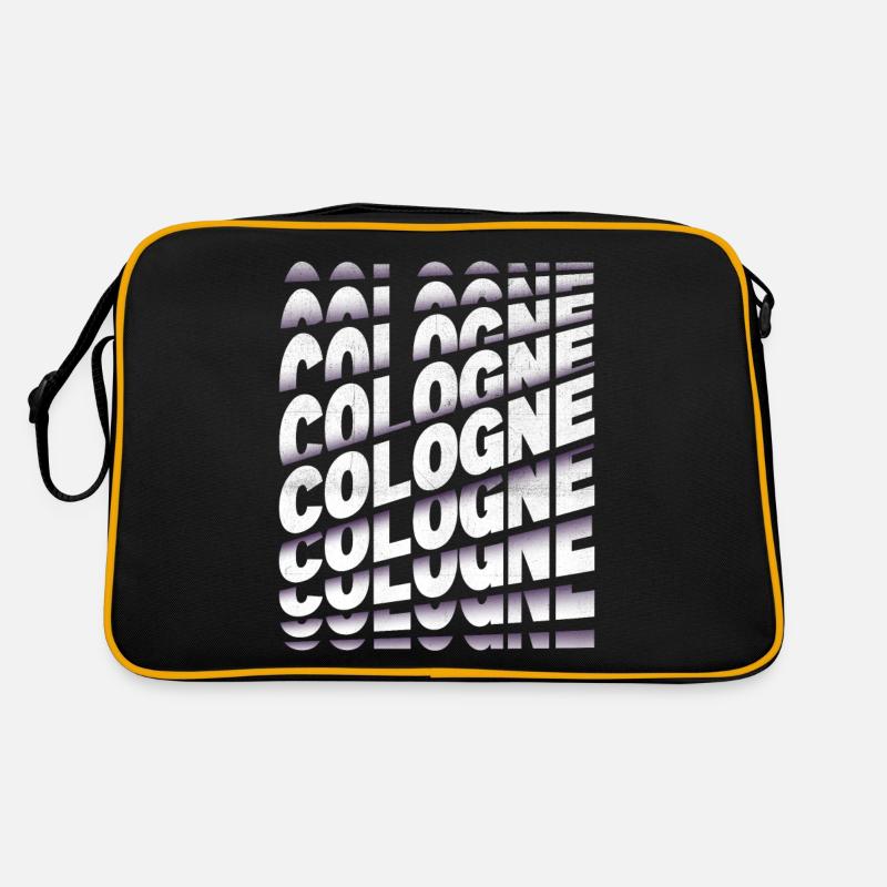 Cologne Cologne Germany City Font Skyline Retro Bag