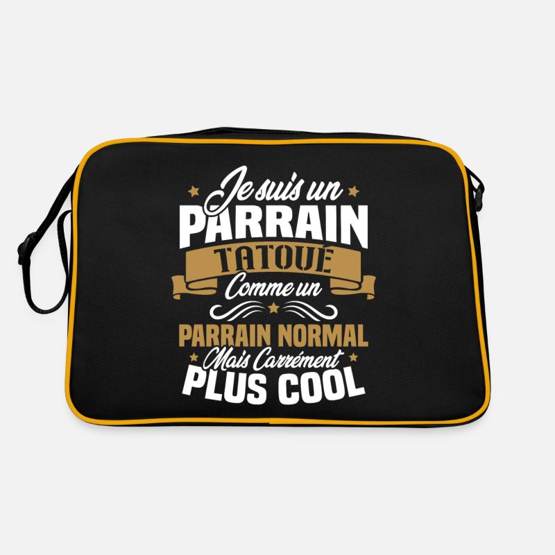 J'ai un parrain tatoué comme un parrain normal Sac Retro
