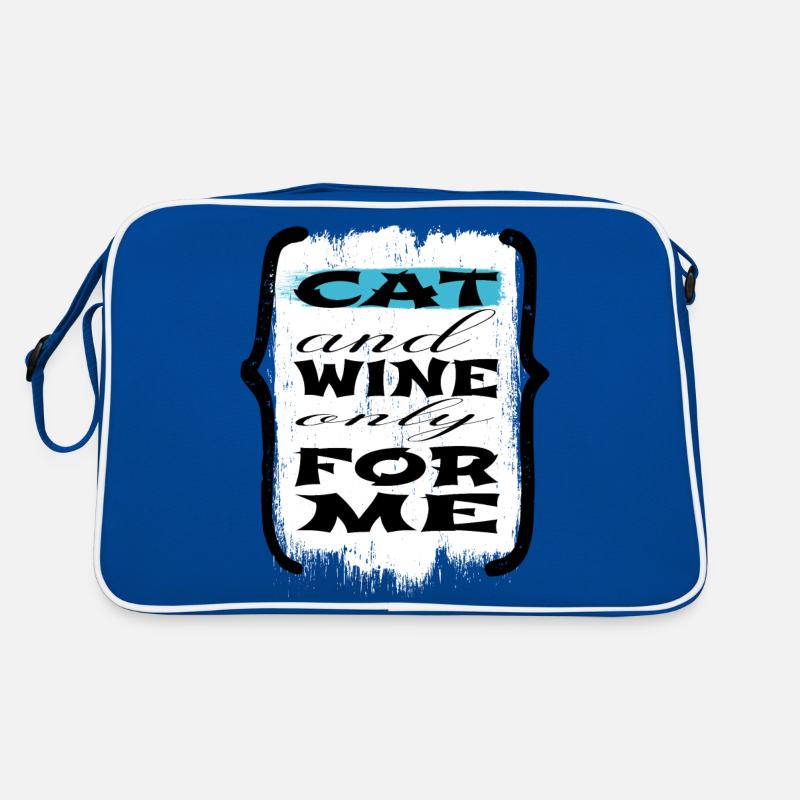 guenon avacato mignon chat collage tshirts animal chat Sac Retro