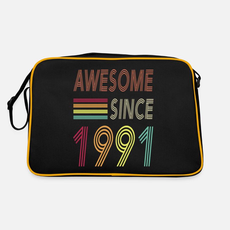 Awesome since 1991 Retro Tasche