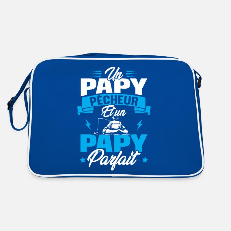 Un papy pêcheur est un papy parfait Sac Retro