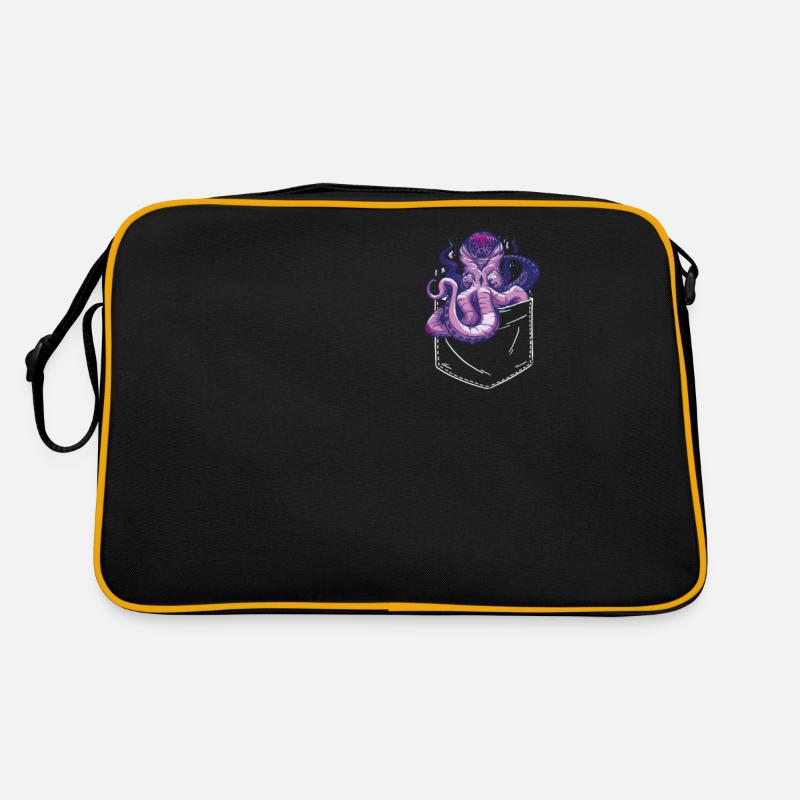 Octopus Kraken Cuttlefish Tier Retro Tasche