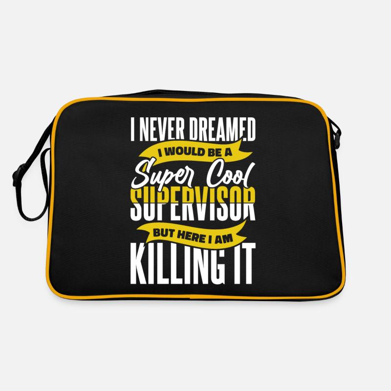 Supervisor profession Retro Bag