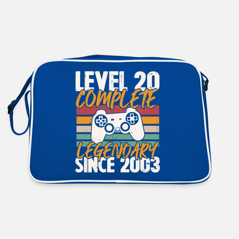 Geburtstagsgeschenk, Level 20 Complete 2003 Retro Tasche