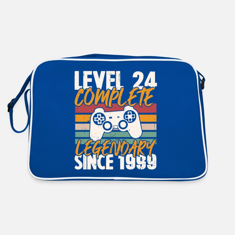 Geburtstagsgeschenk, Level 24 Complete 1999 Retro Tasche