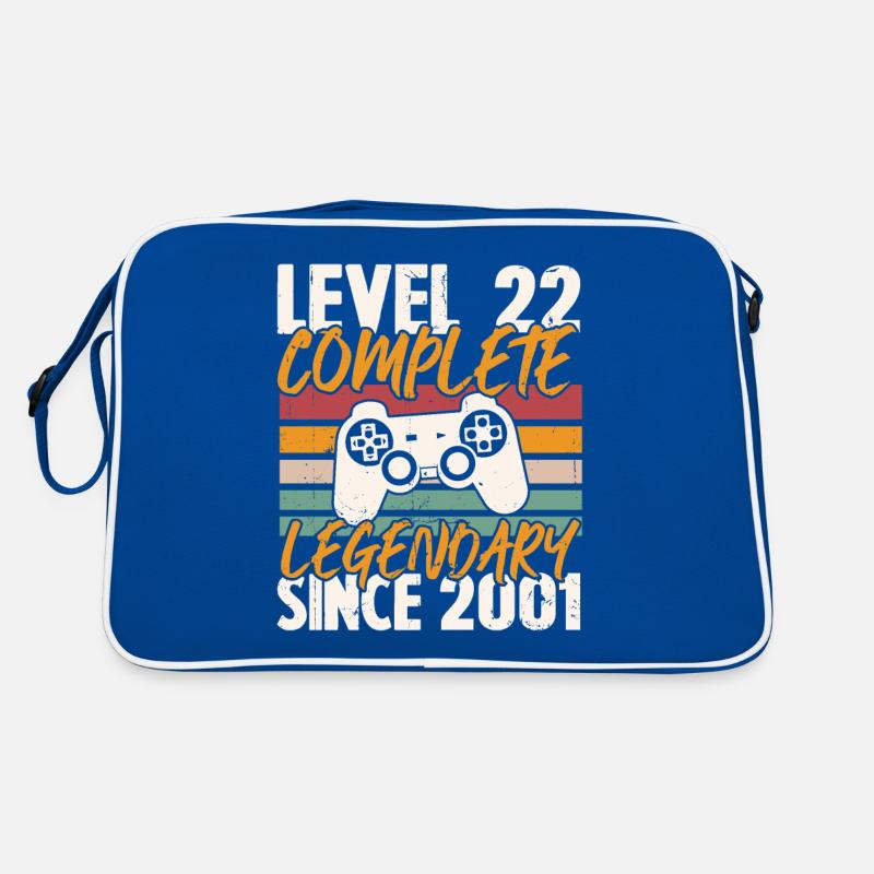 Geburtstagsgeschenk, Level 22 Complete 2001 Retro Tasche