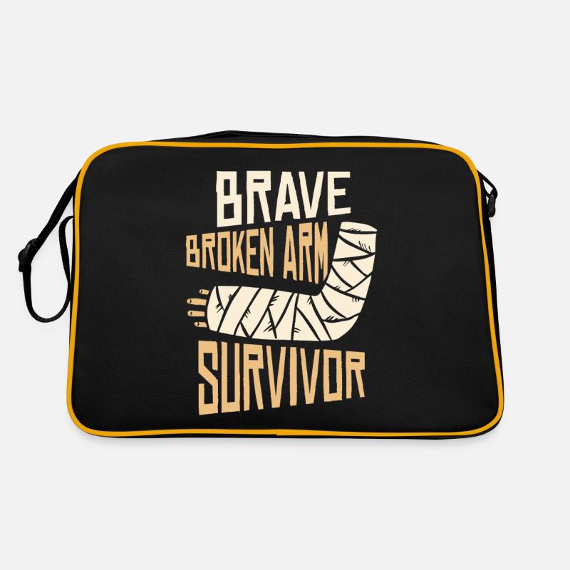 Good recovery Broken arm Broken bone Retro Bag