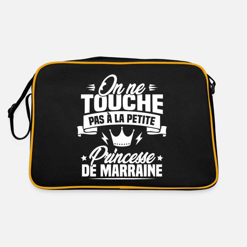 On ne touche pas à la petite princesse de marraine Sac Retro