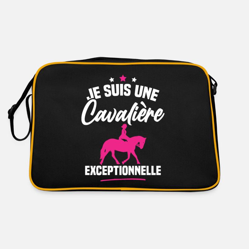 Je suis une cavalière exceptionnelle Sac Retro