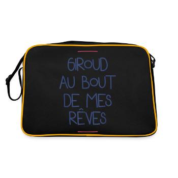Giroud au bout de mes rêves - Sac Retro - noir/or - Dos