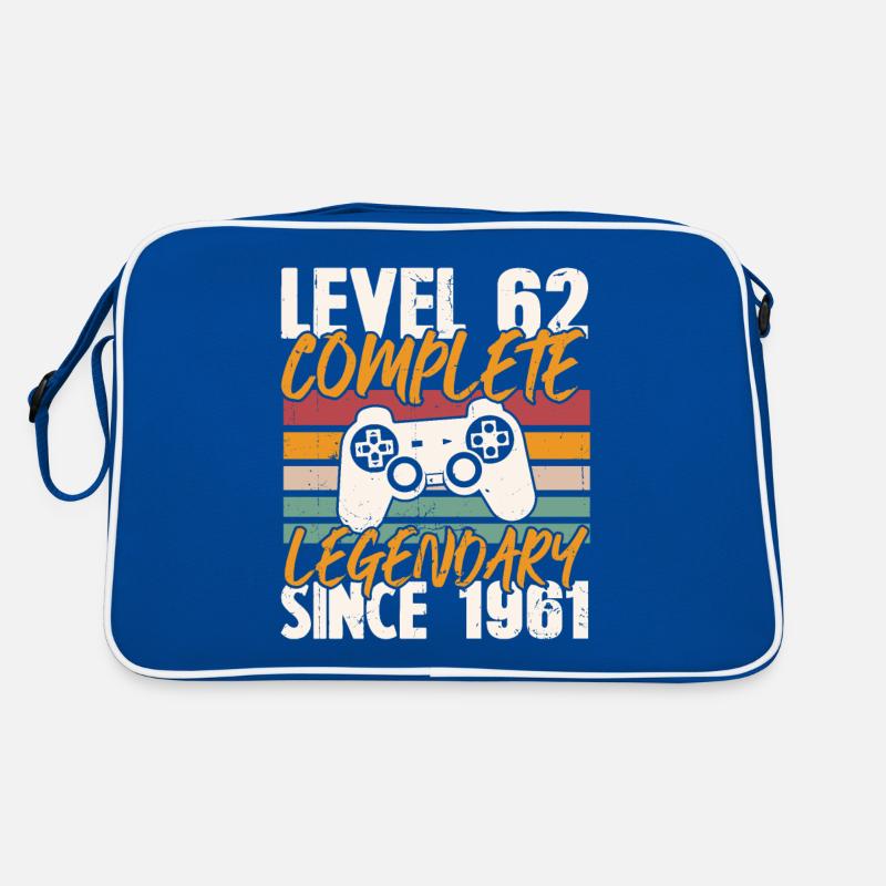 Geburtstagsgeschenk, Level 62 Complete 1961 Retro Tasche