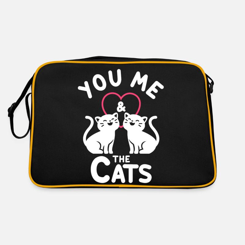 Toi et moi les chats Sac Retro