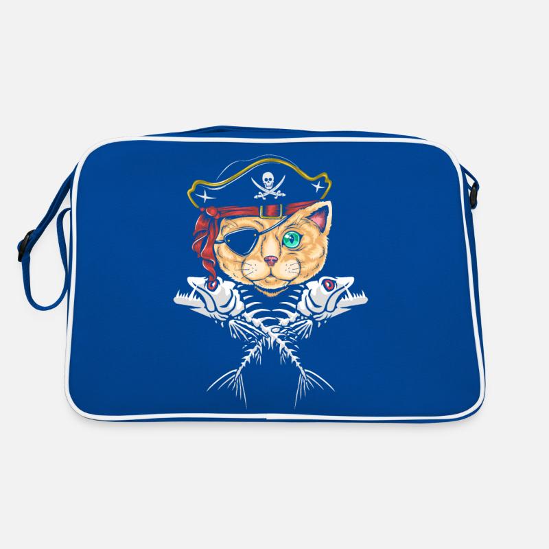 Chat pirate Sac Retro