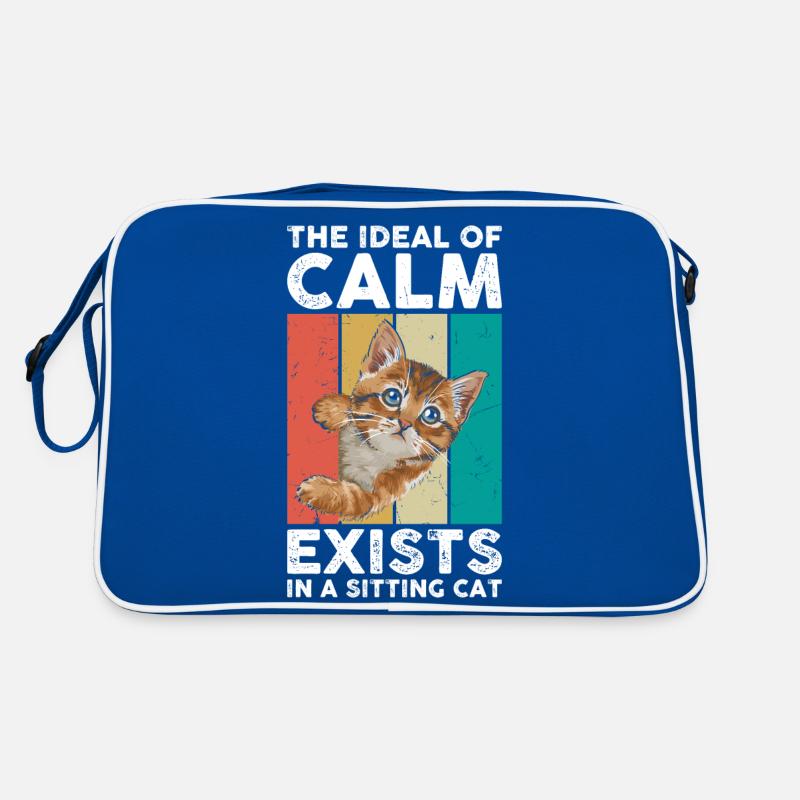 L’idéal du repos existe chez un chat Sac Retro