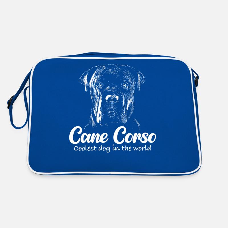 Cane Corso Hund Retro Tasche