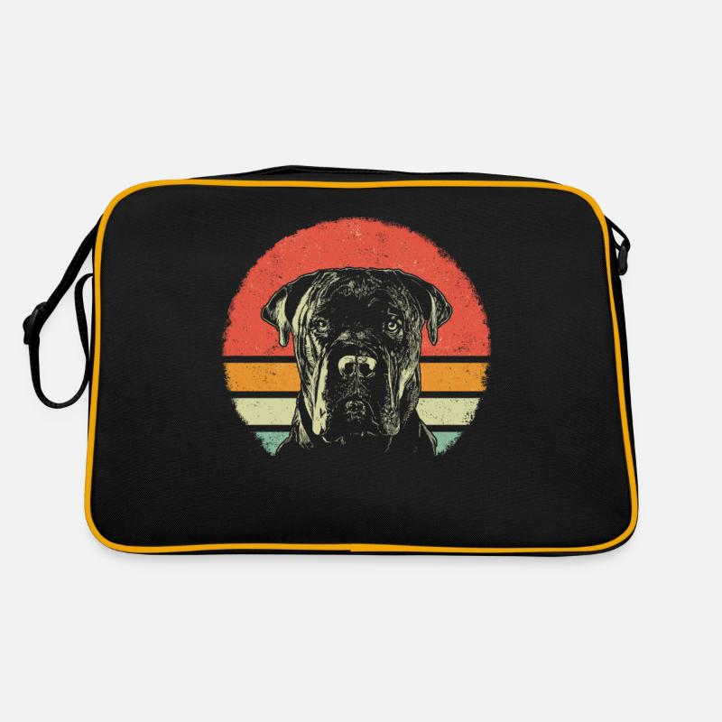 Cane Corso Hund Retro Tasche