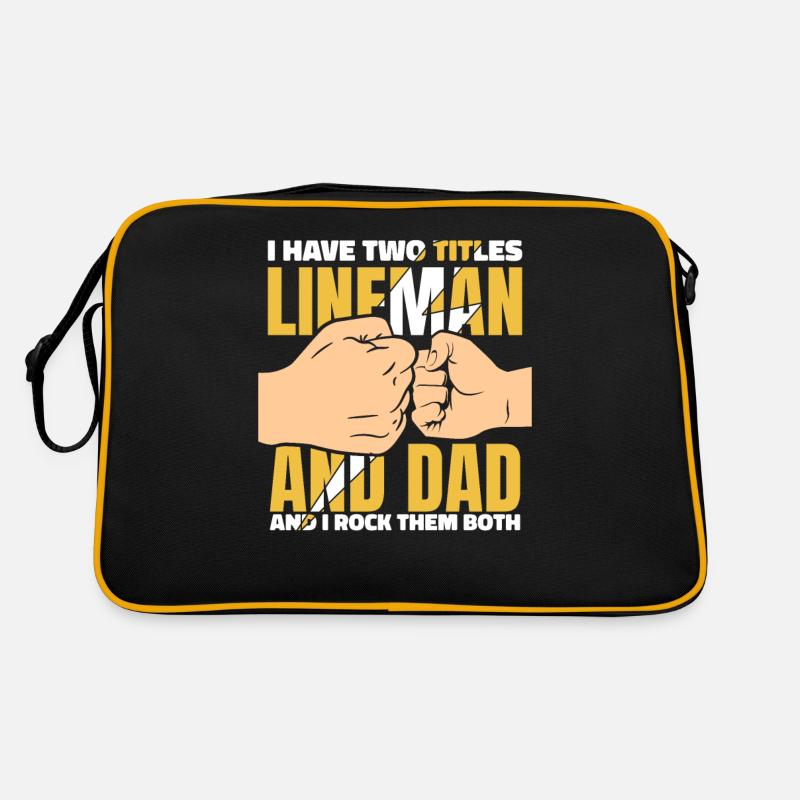 Lineman Électricien de poteau électrique de câble électrique Sac Retro