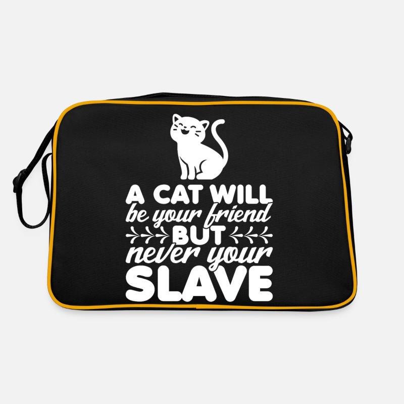 Un chat sera votre ami Sac Retro