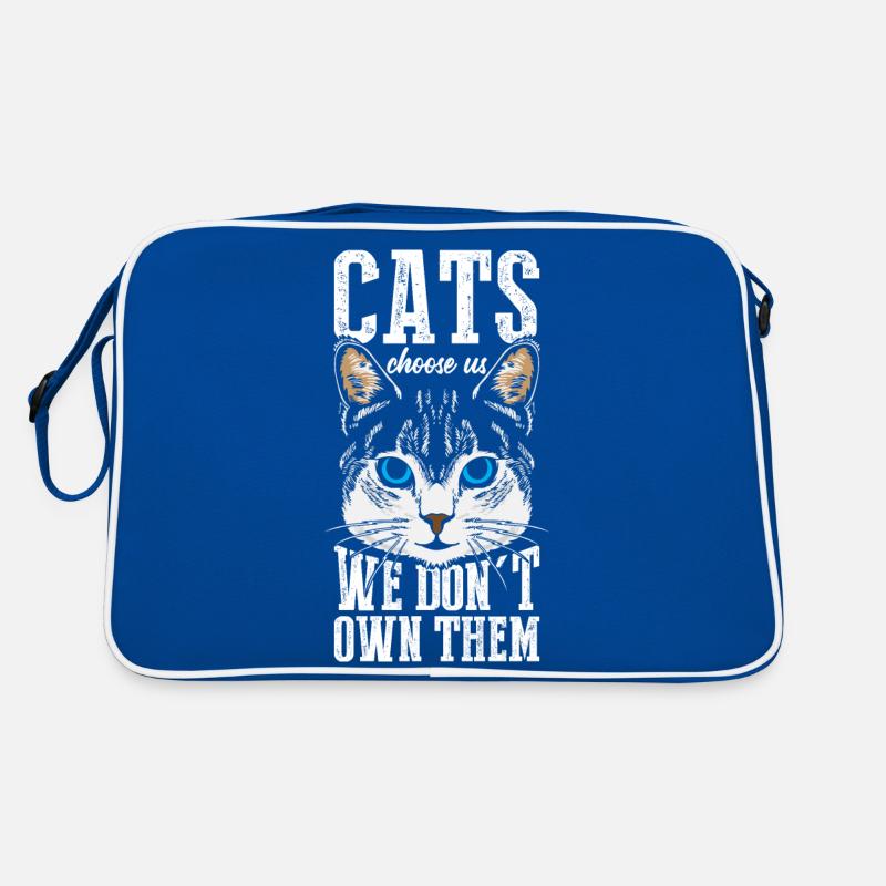 Cats choose us, we don't own them Retro Bag