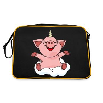 Schweinhorn - Sac Retro - noir/or - Dos
