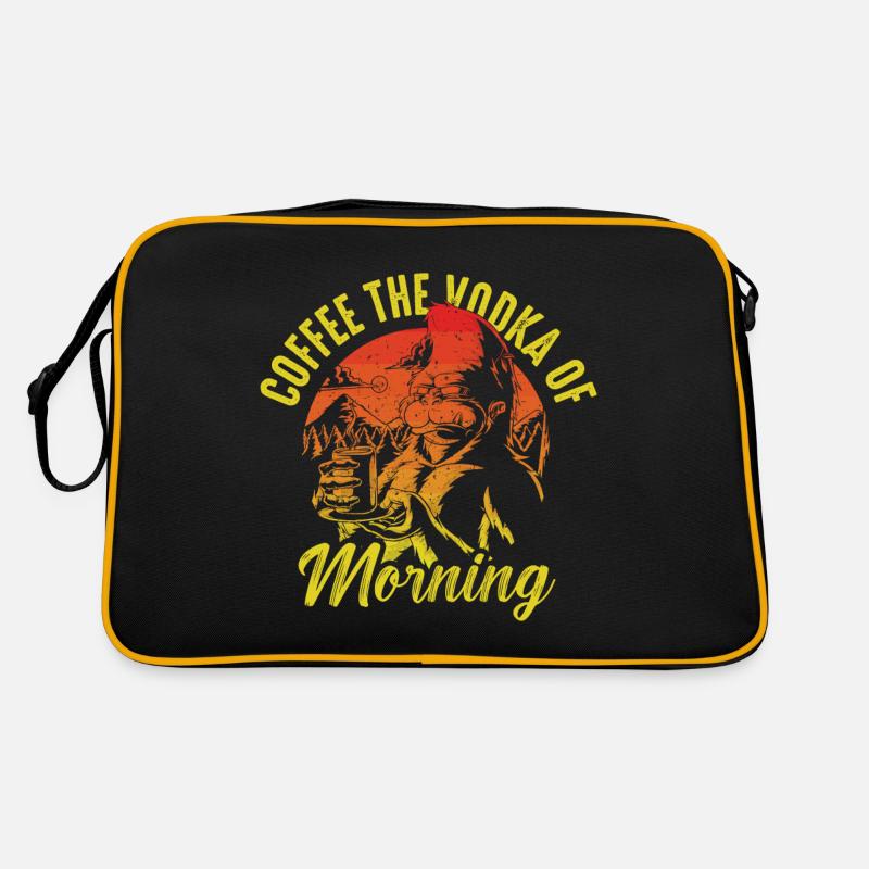 Café de la vodka du matin Sac Retro