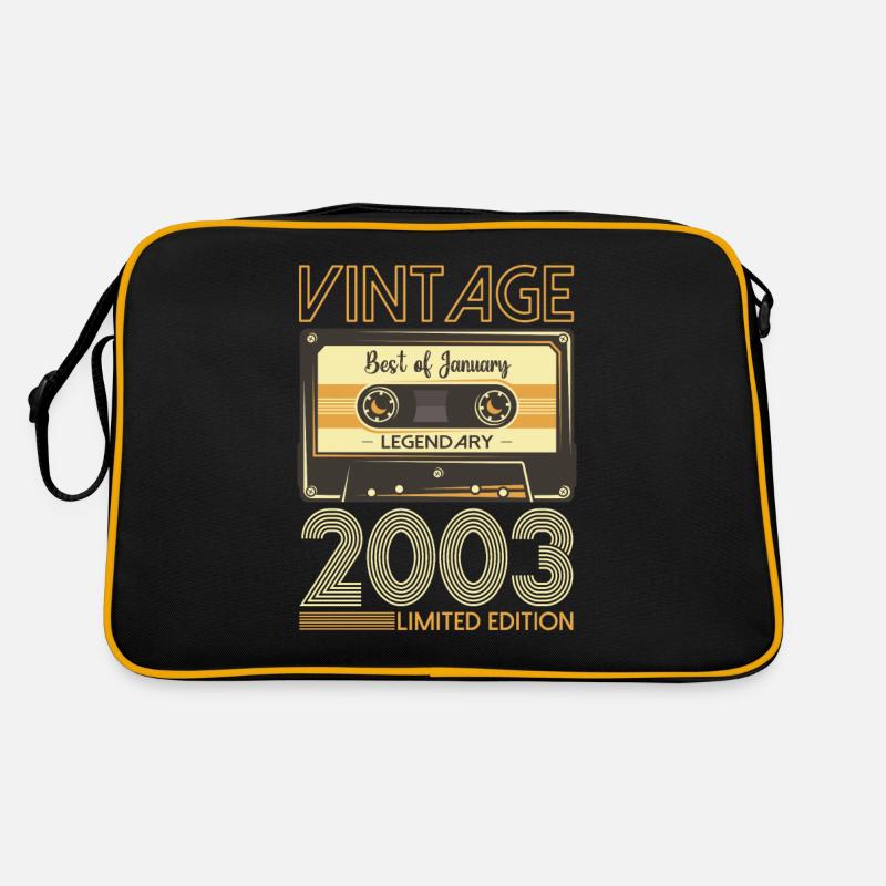 January Year 2003 20th birthday gift Retro Bag