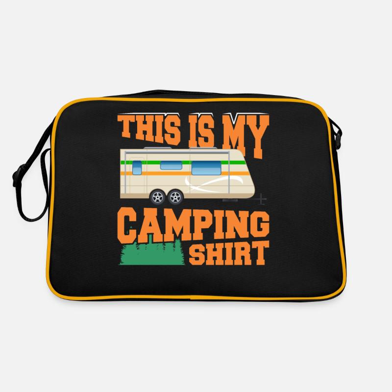 Das Ist Mein Campingplatz Retro Tasche