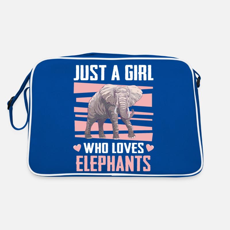 Éléphant Animal Zoo d’éléphants Sac Retro