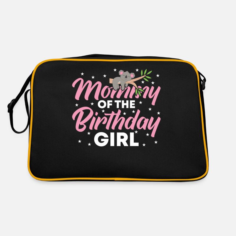 Mama Des Geburtstagskindes Retro Tasche