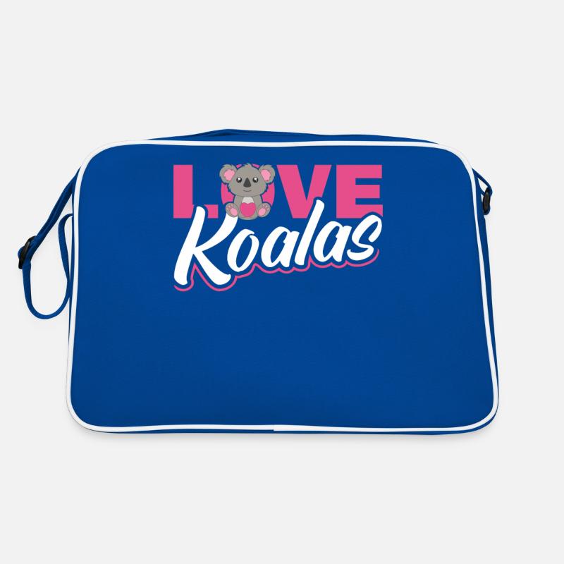 J’adore les koalas Sac Retro