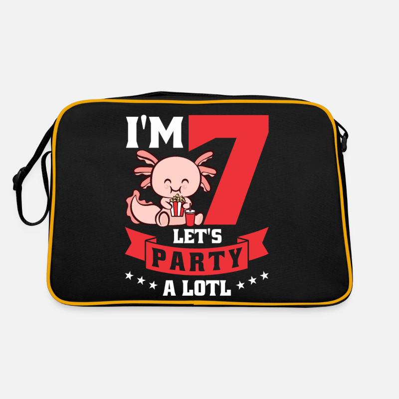 Ich Bin 7, Lass Uns Ein Lotl Feiern Retro Tasche