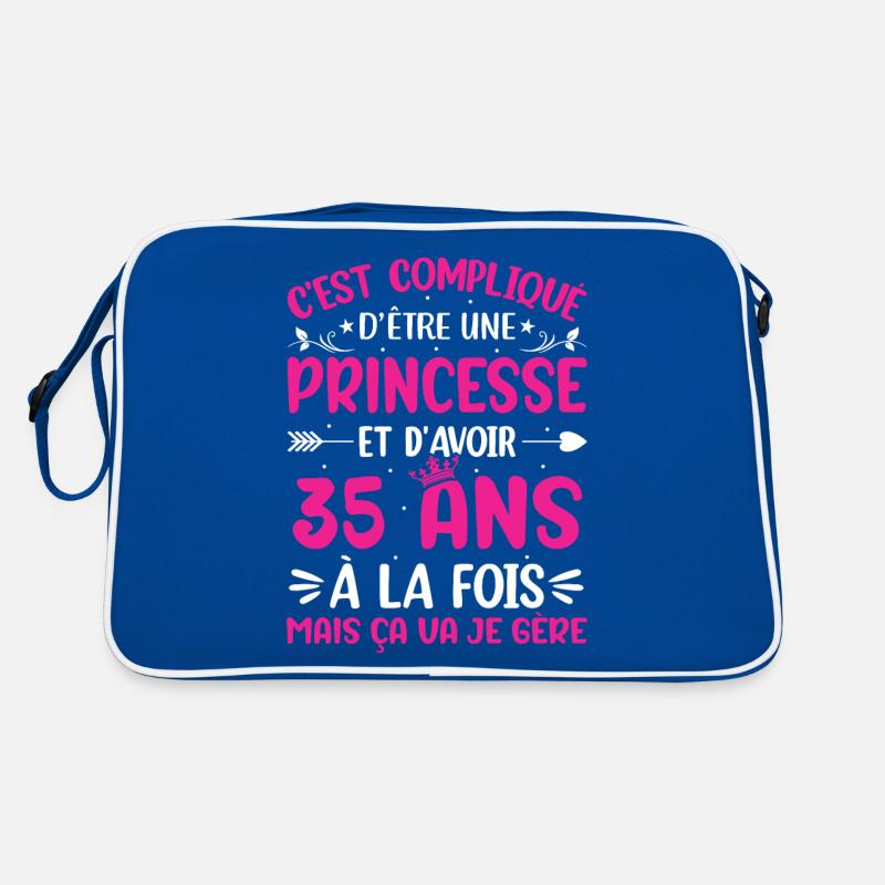 Une princesse et d'avoir 35 ans Sac Retro
