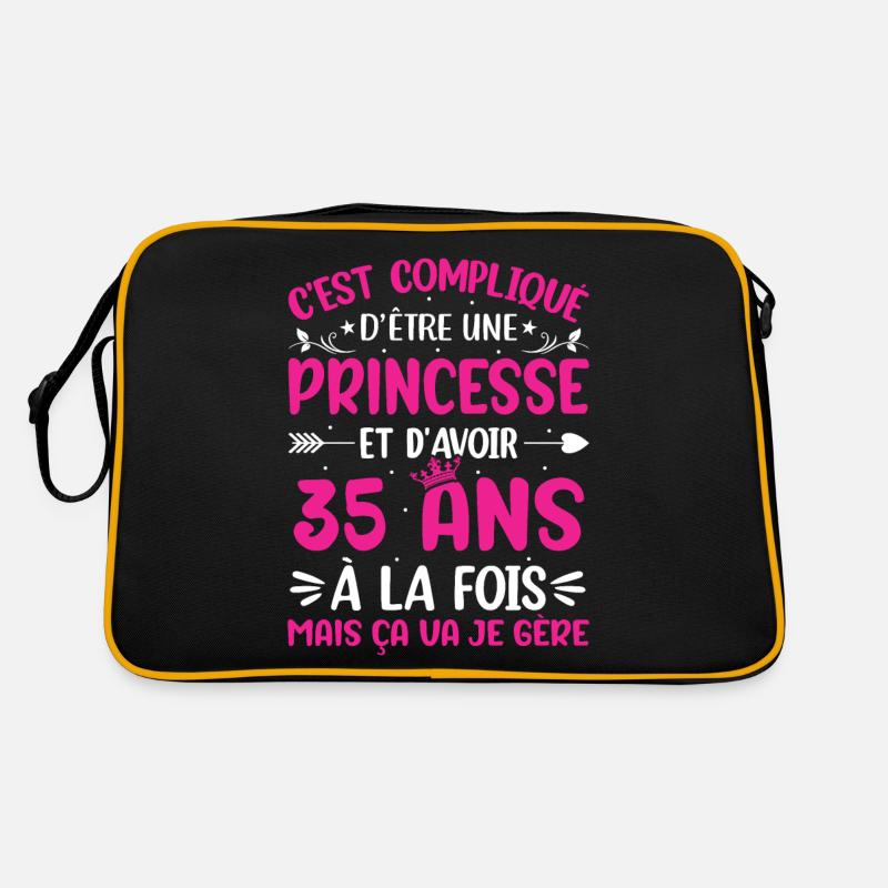 Une princesse et d'avoir 35 ans Sac Retro