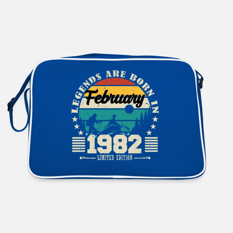 February 1982. Birthday gift February 1982. Retro Bag