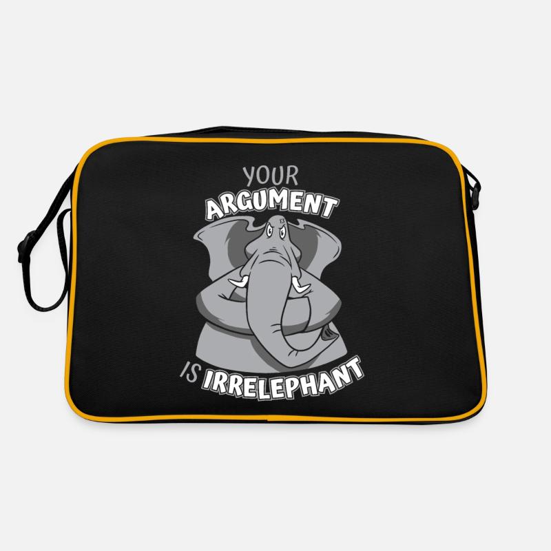 Éléphant Animal Zoo d’éléphants Sac Retro