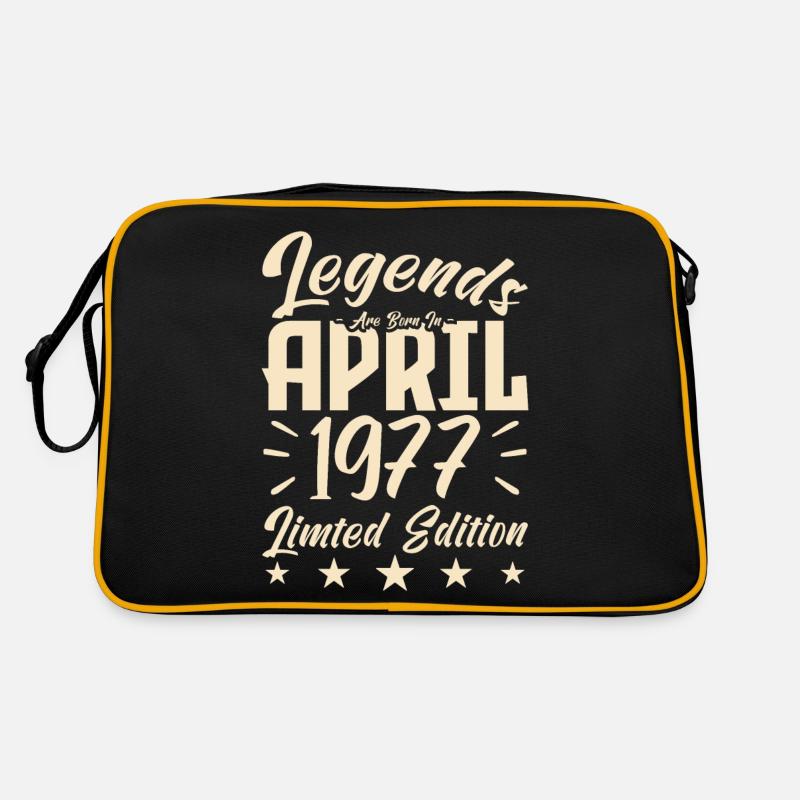 Geboren 1977 Geburtstagsgeschenk 1977 Retro Tasche
