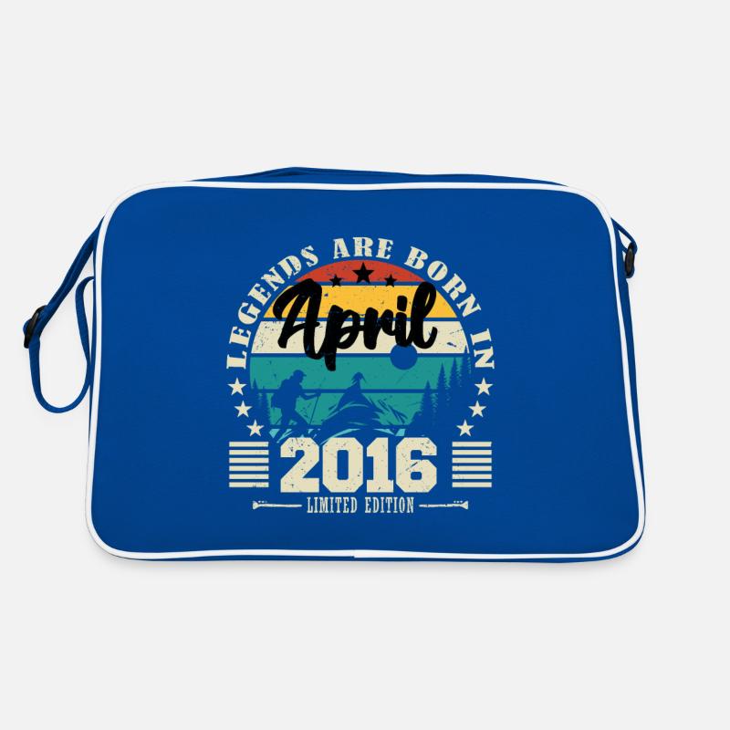 April 2016 Geburtstagsgeschenk April 2016. April Retro Tasche