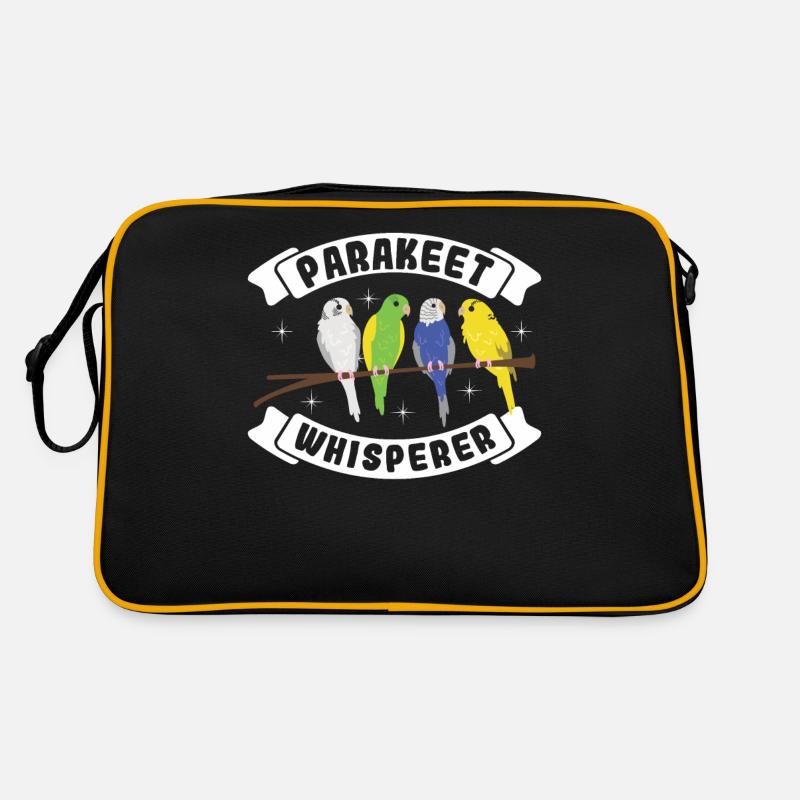 Sittich-flüsterer Retro Tasche